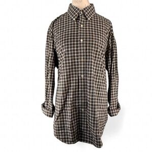Lauren Ralph Lauren Men's Plaid Button Down Classic‎ Fit Non Iron Shirt